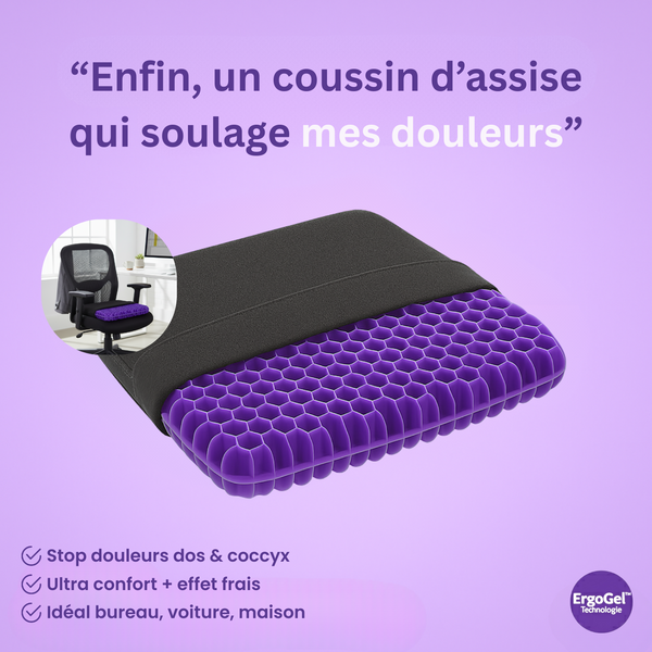 Coussin Confort Gel Ergonomique
