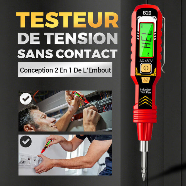 Testeur Tension Sûr et Facile